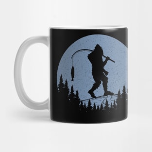 Bigfoot Fishing Mug